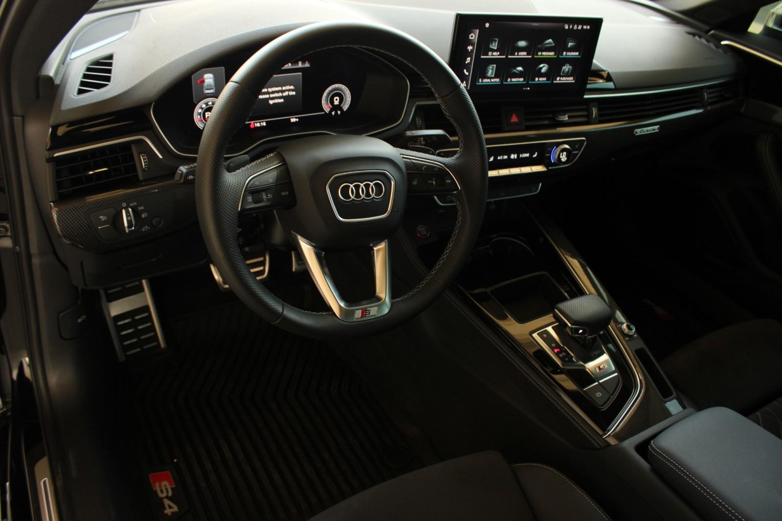 Audi S4 Sedan Interior