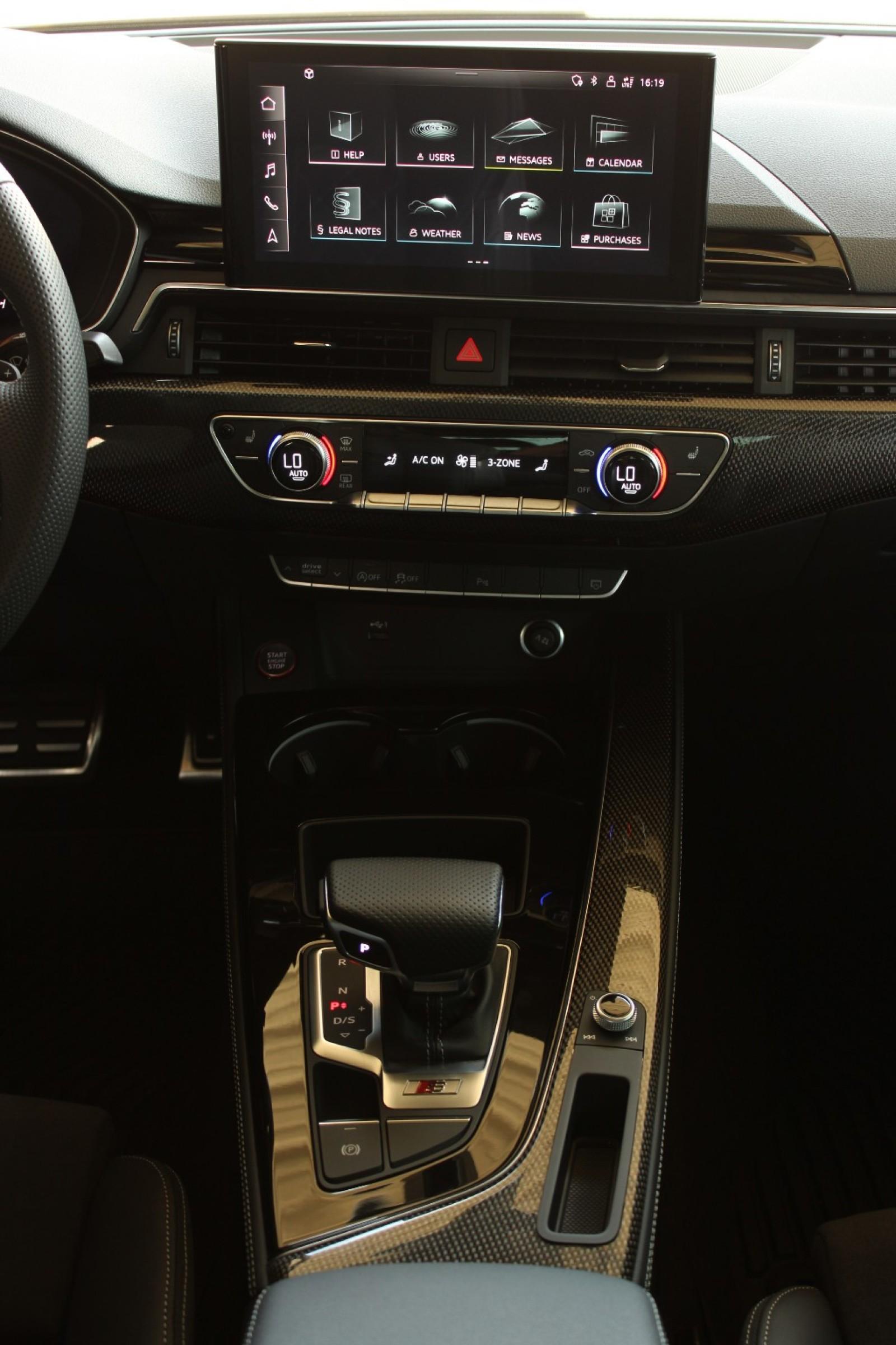 Audi S4 Sedan Interior