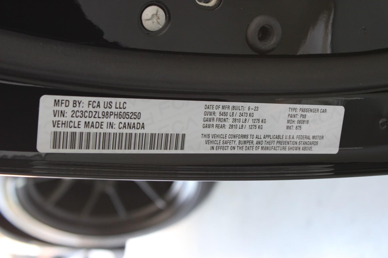 Used 2023 Dodge Challenger SRT Hellcat Redeye Wide Jailbreak For