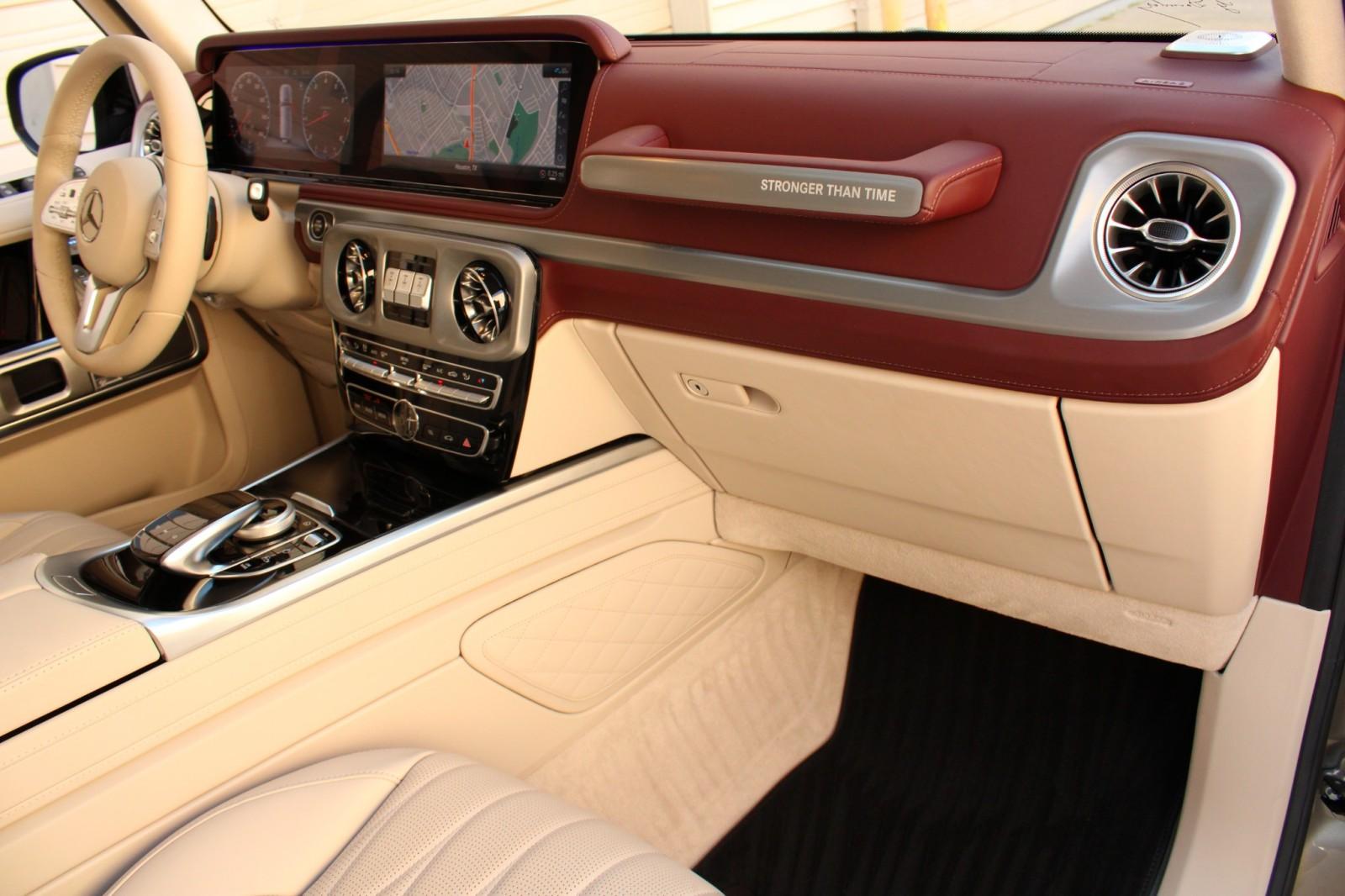 Mercedes G Wagon Cream Interior