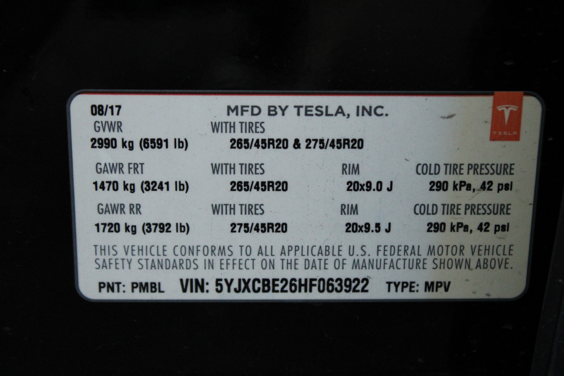 Used 2017 Tesla Model X 75D For Sale (Sold) | Autobyzack Inc Stock