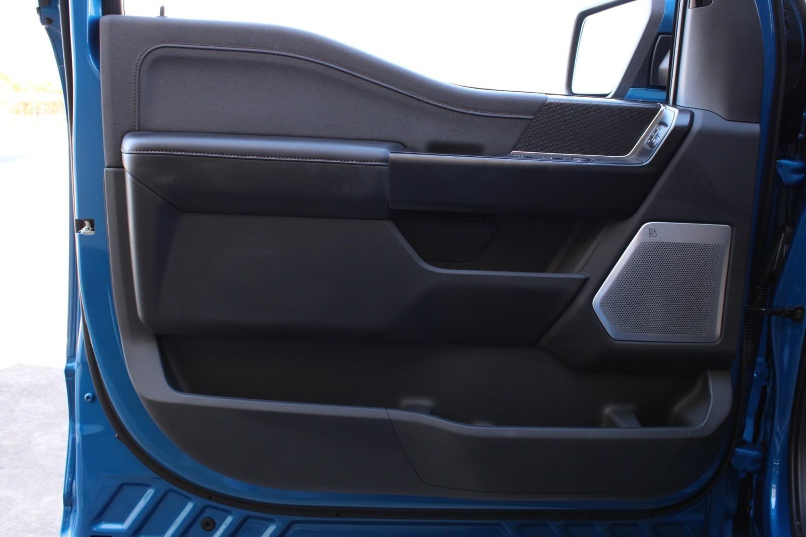 Deep Gray Alcantara Warp Interior Trim Panel Cover Fit For Ford