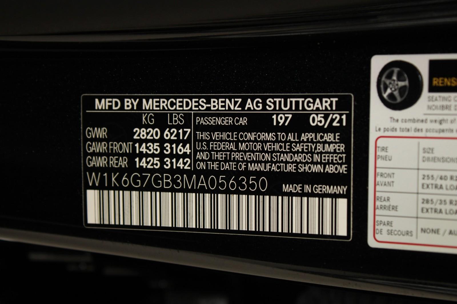 Used 2021 Mercedes-Benz S-Class S 580 For Sale (Sold) | Autobyzack