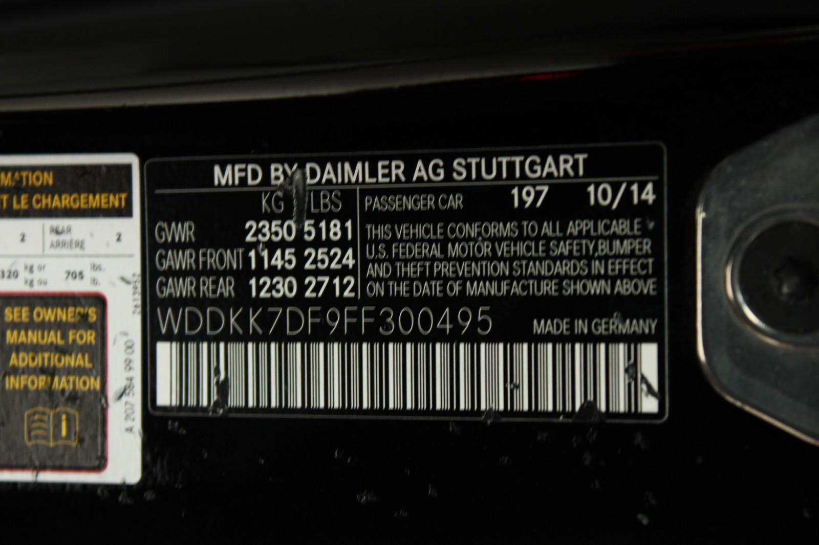 Used 2015 Mercedes-Benz E-Class E 550 For Sale (Sold) | Autobyzack