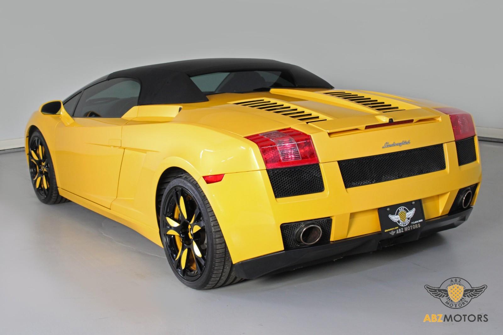 Used 2006 Lamborghini Gallardo Spyder For Sale (Sold) | Autobyzack