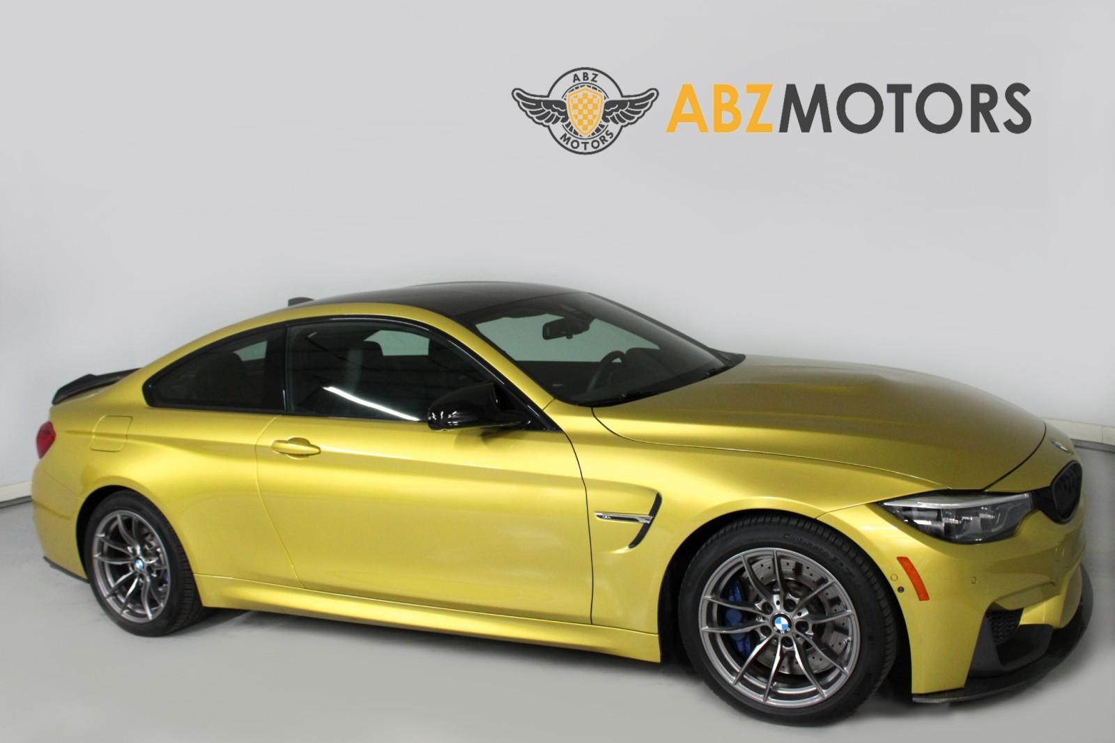 特注 1/18  M4 クーペ オースティン イエローメタリック 1/18 BMW M4 クーペ オースチンイエロー ミニカー 【公式通販】