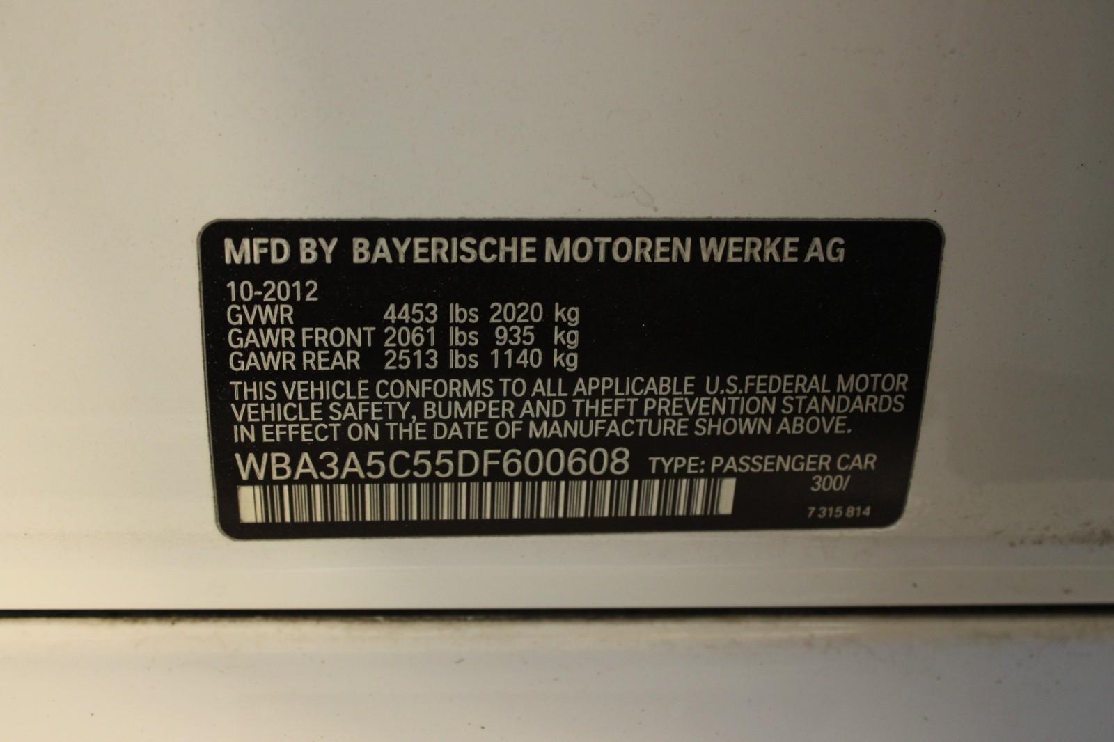 Used 2013 BMW 3 Series 328i For Sale (Sold) | Autobyzack Inc Stock