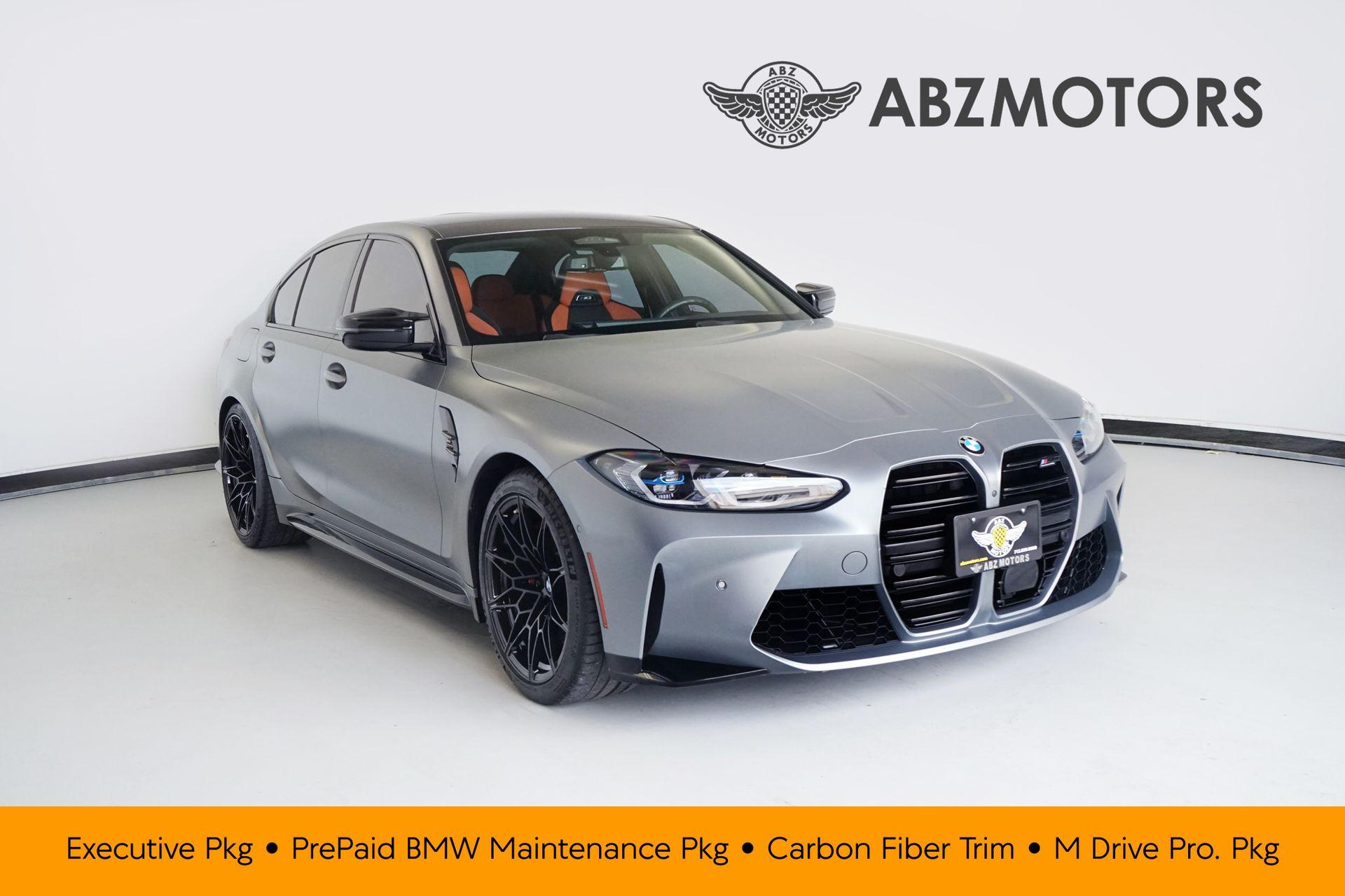 Used 2024 BMW M3 Competition For Sale (Sold) | Autobyzack Inc
