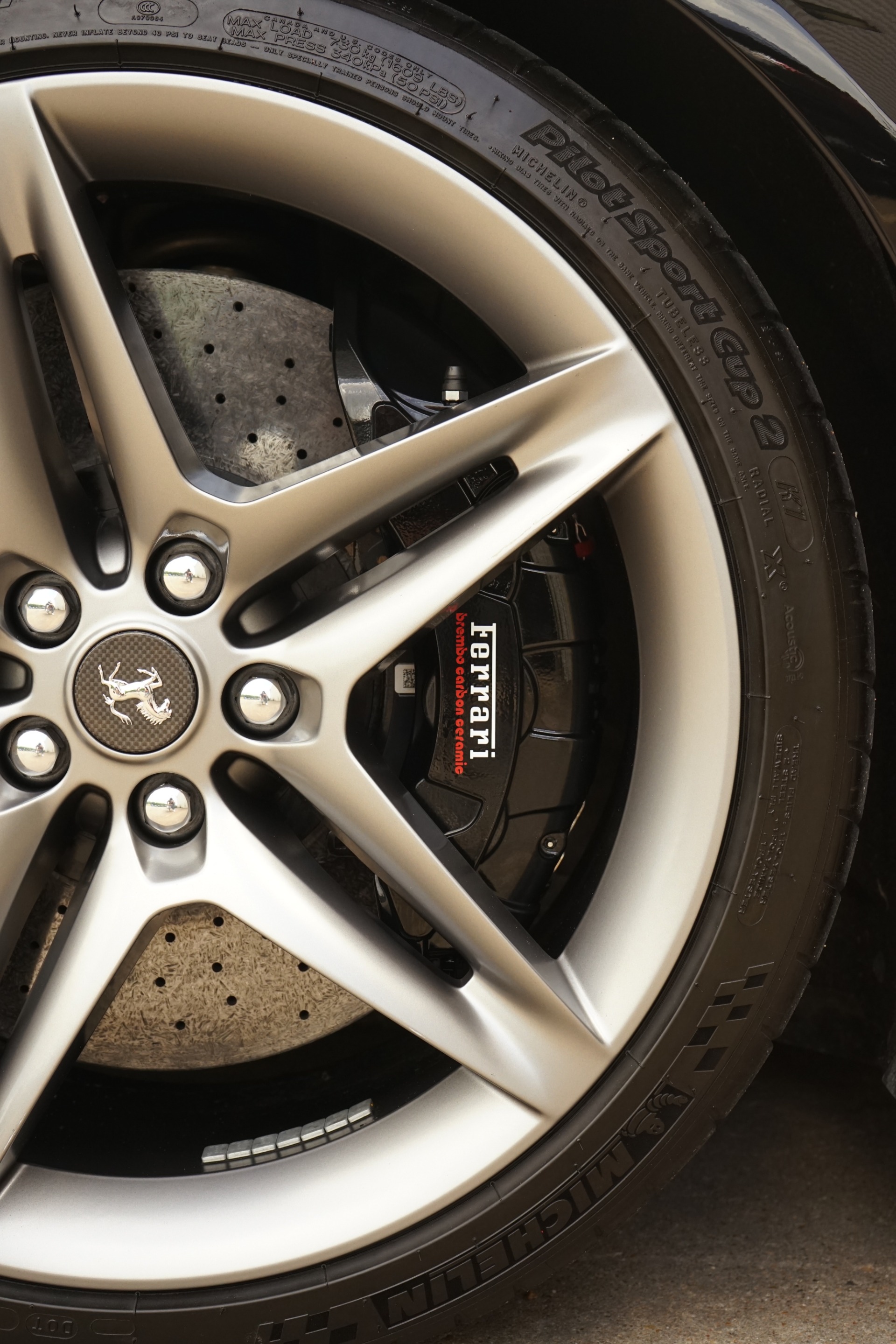 Factory tire sizes and specifications