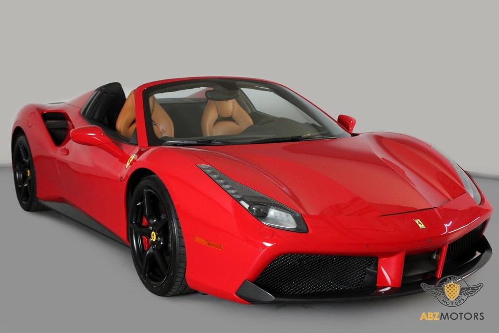 Used 2018 Ferrari 488 Spider Base For Sale (Sold) | Autobyzack Inc