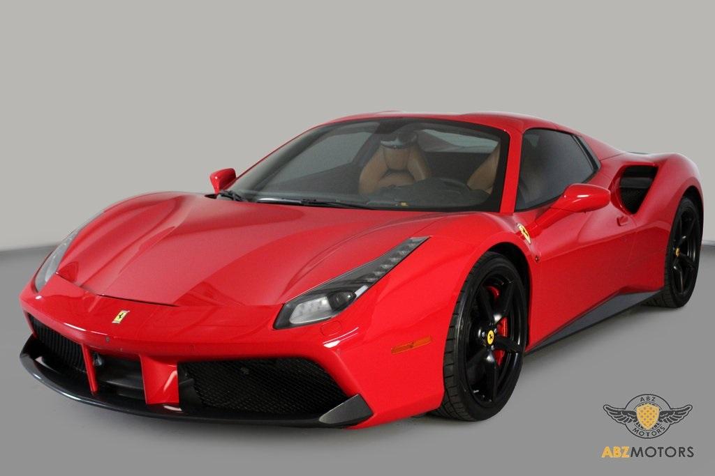 Used 2018 Ferrari 488 Spider Base For Sale (Sold) | Autobyzack Inc