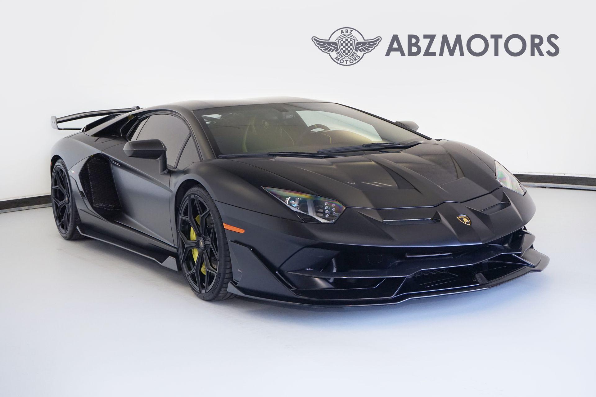 SupremeRipstopHoodedWindsell ブラック Used 2019 Lamborghini Aventador SVJ Base For Sale (Sold