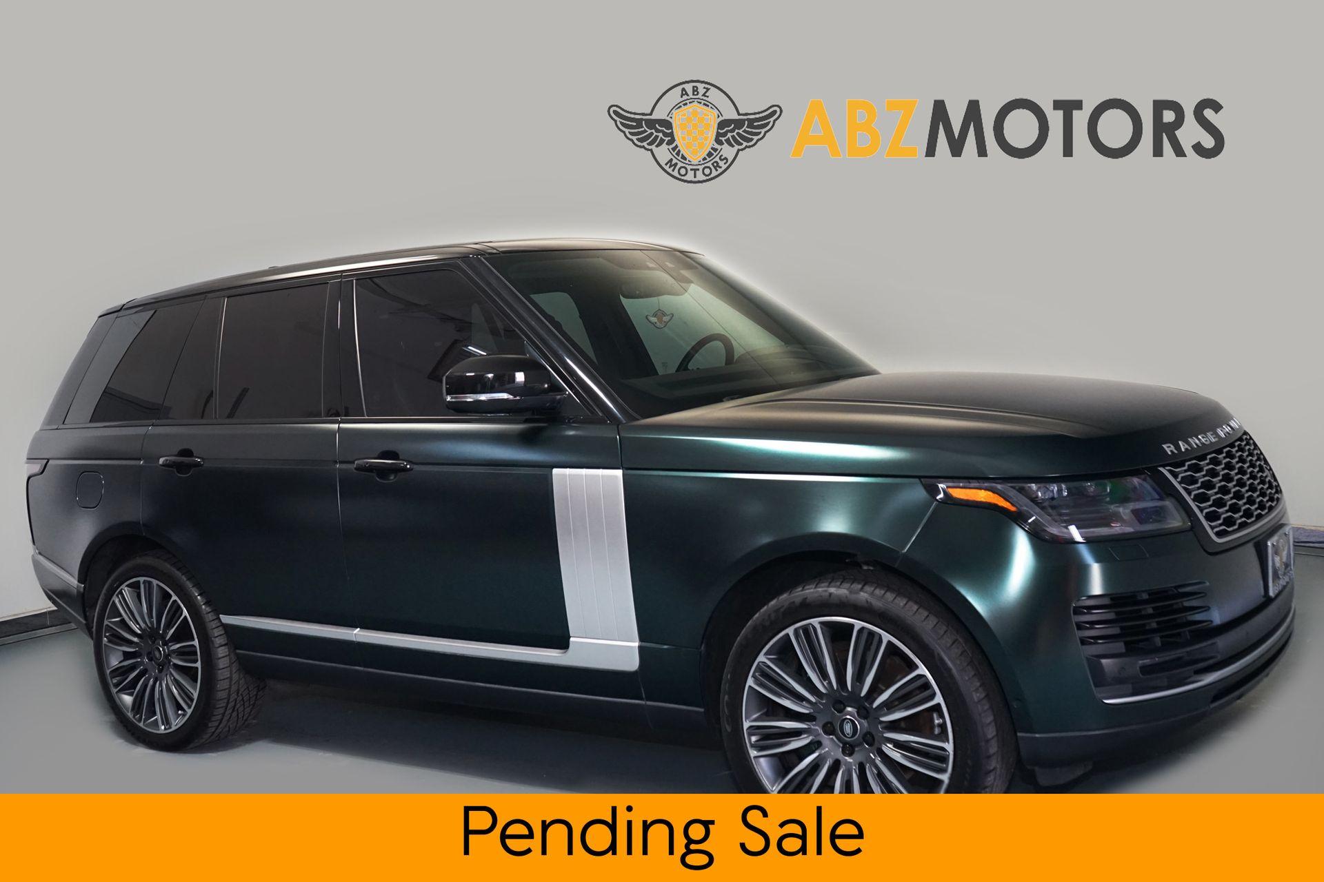 Used 2019 Land Rover Range Rover 3.0L V6 Supercharged HSE For Sale ...
