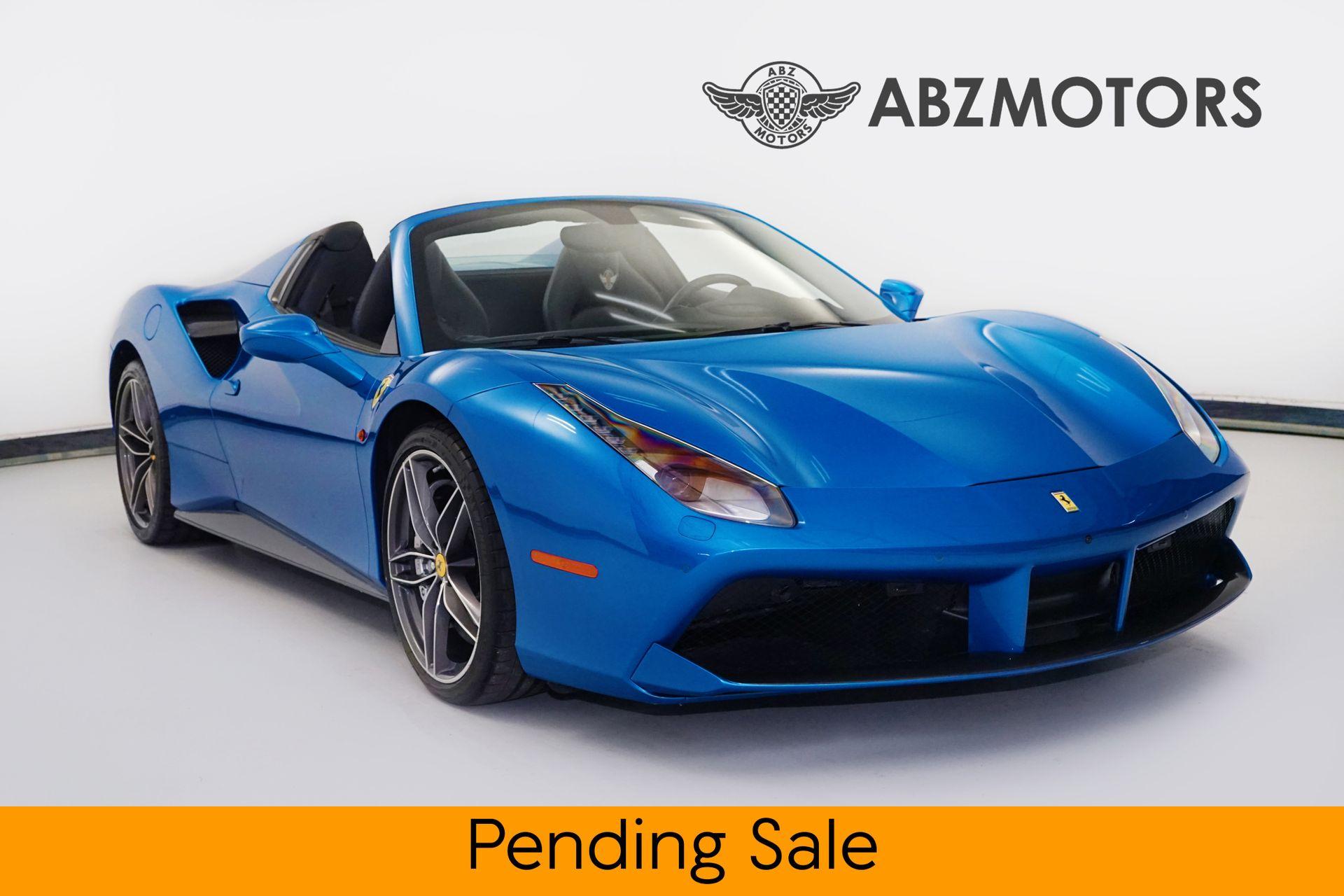 Used 2017 Ferrari 488 Spider Base For Sale (Sold) | Autobyzack Inc
