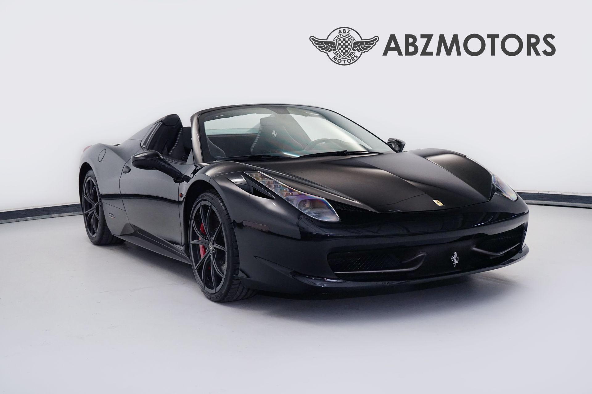 Used 2013 Ferrari 458 Spider Base For Sale (Sold) | Autobyzack Inc