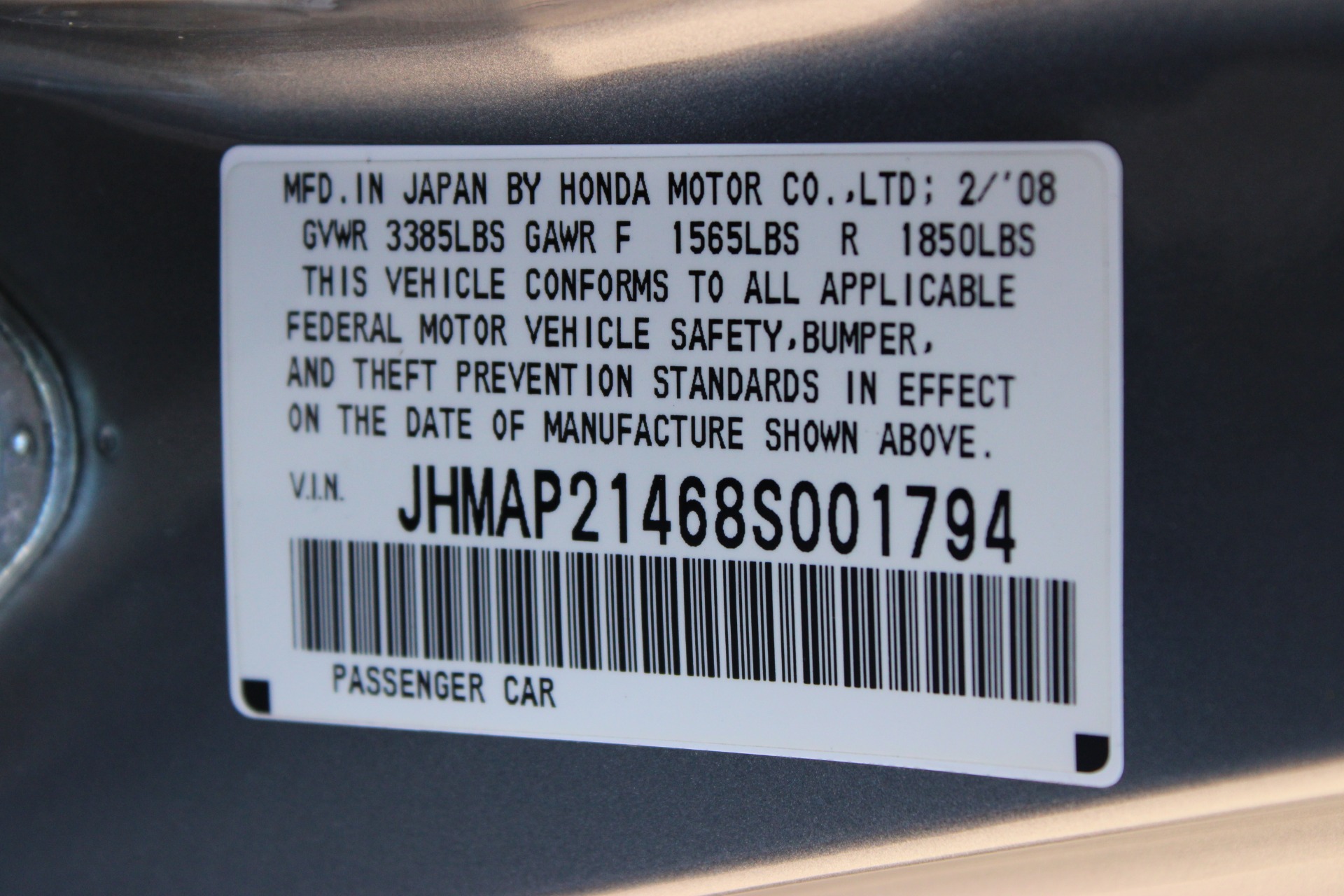 sa様専門ページ2 Used 2008 Honda S2000 Base For Sale (Sold) | Autobyzack Inc Stock